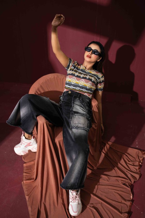 Tugra High Street Girls Cargo Pants - Image 4