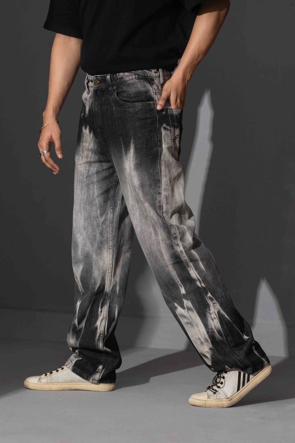 Tugra Men Straight Fit Flared Jeans - Image 3