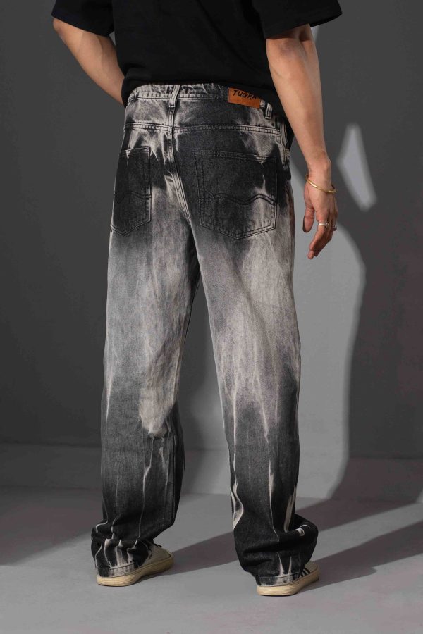 Tugra Men Straight Fit Flared Jeans - Image 4